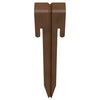 Edging Stakes, Bronze Steel, 10.5-In., 3-Pk.
