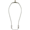 Lamp Harp, Brushed Pewter, 8-In.