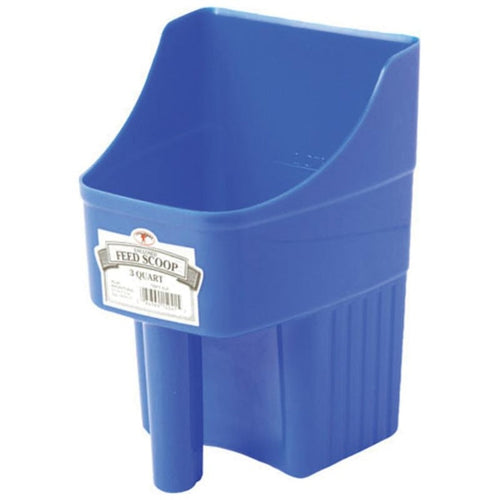 Little Giant 3 Quart Enclosed Feed Scoop (HOT PINK)