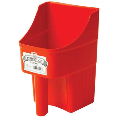 Little Giant 3 Quart Enclosed Feed Scoop (HOT PINK)